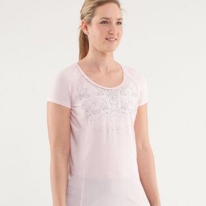 🍋Lululemon Blush Quartz Lace Reflective Print Run: Wild  Tech Size 6🍋